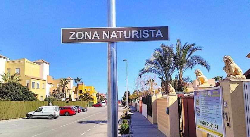 Estudio En Urbanizacion Naturista Con Piscina Junto Al Mar 베라 외부 사진