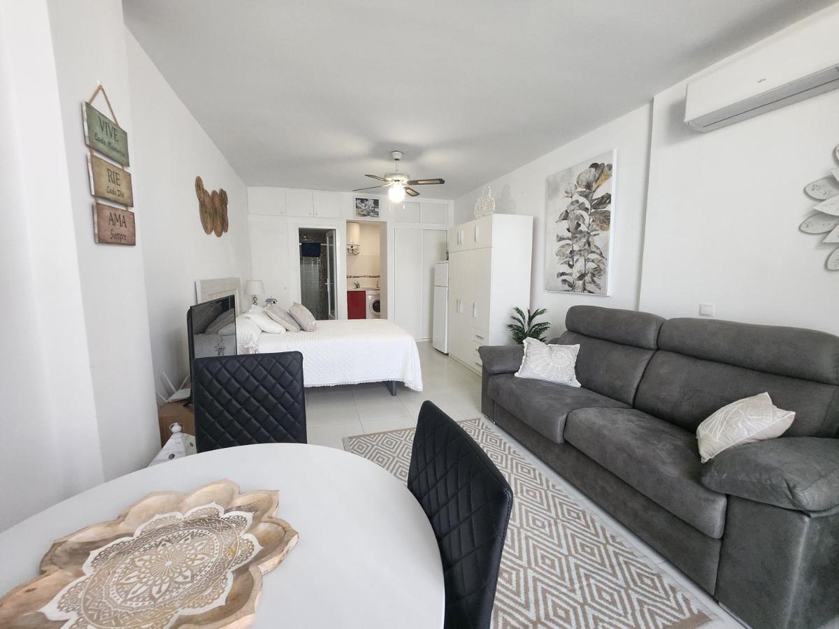 Estudio En Urbanizacion Naturista Con Piscina Junto Al Mar 베라 외부 사진